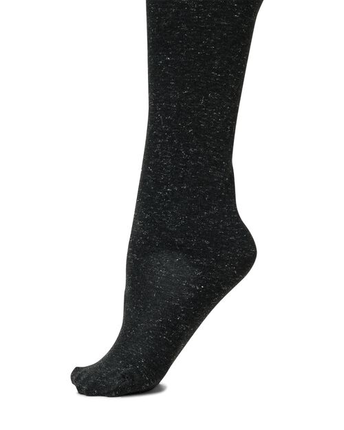 collant épais fashion paillette noir