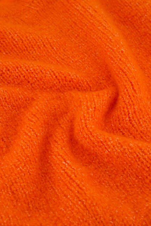 Oranje trui met korte mouwen