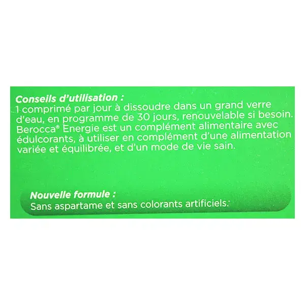 Berocca Energy Laranja Vitamina B e Vitamina C Magnésio Zinco 45 comprimidos efervescentes