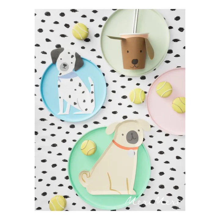 Meri Meri Serviettes en papier Chiot - Set de 16