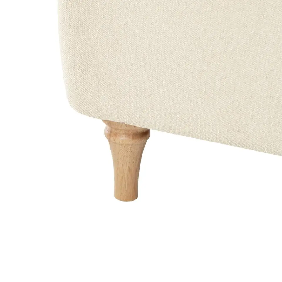 KIBERG - Fauteuil - Lichtbeige - Polyester