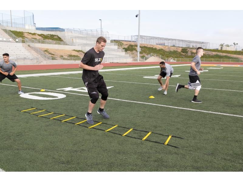 SKLZ Quick Ladder Koordinationsleiter, gelb/schwarz