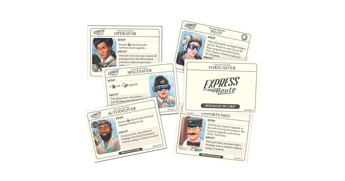 European Player NetworkExpress Route Bordspel  (Engels, 1 - 4 spelers, 60 minuten, Vanaf 10 jaar)