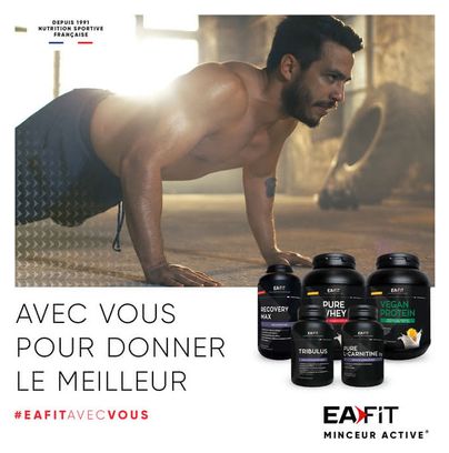 EAFIT Ripped Max Caseine Fraise 750 g