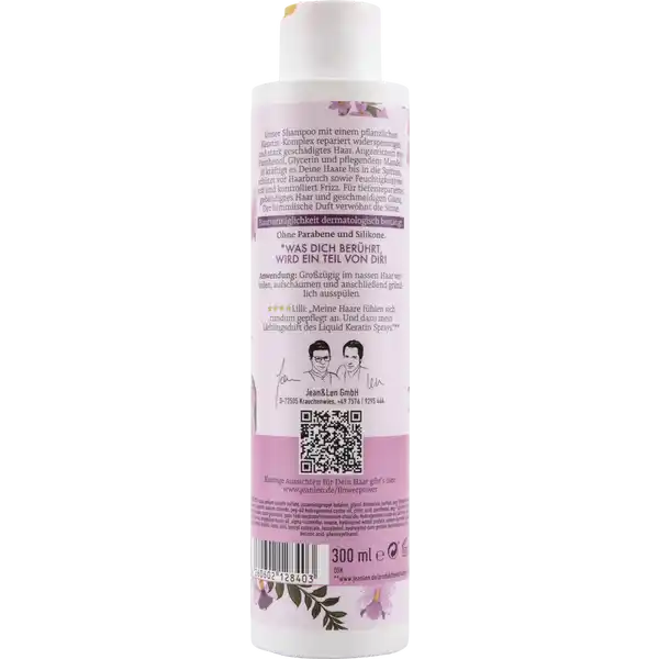 Aufbau Shampoo Pflanzliches Keratin