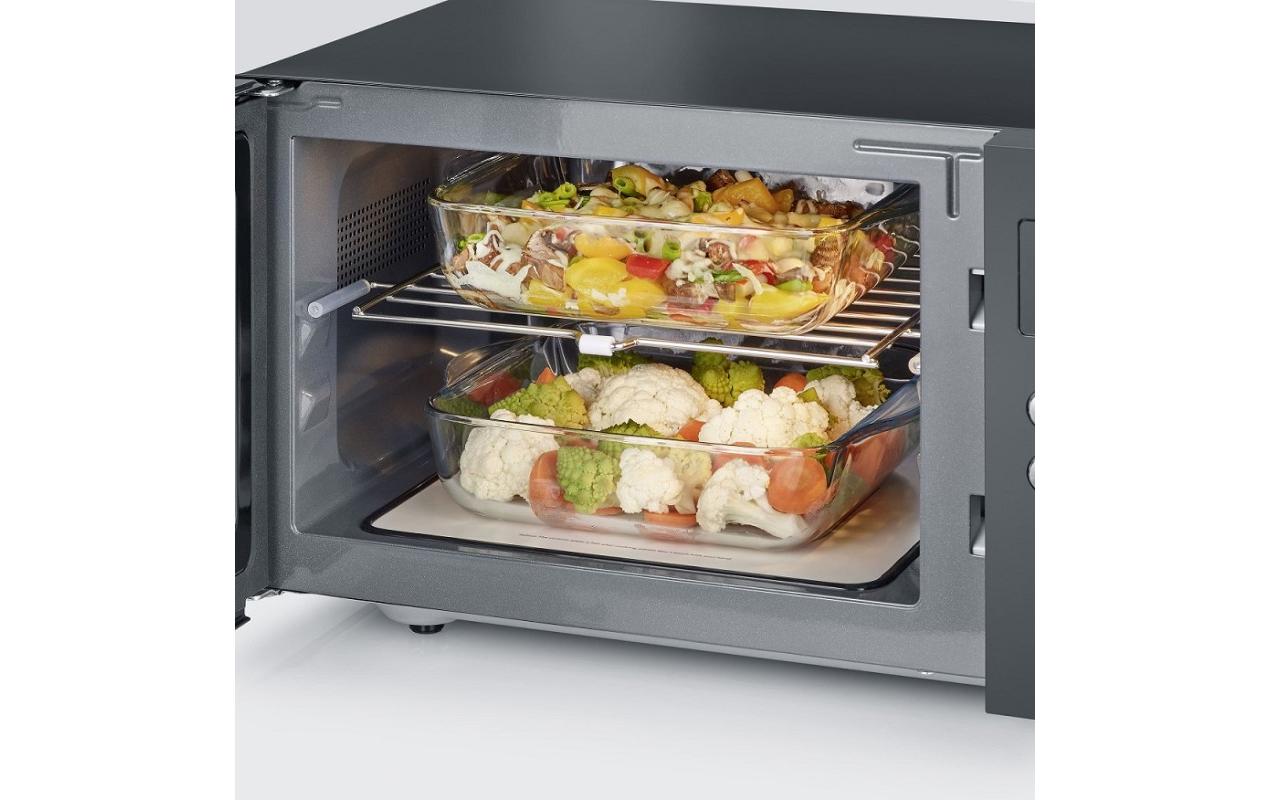 Mikrowelle mit Grill MW7763 Schwarz<br>Mikrowelle mit einer Leistung von 900 W
