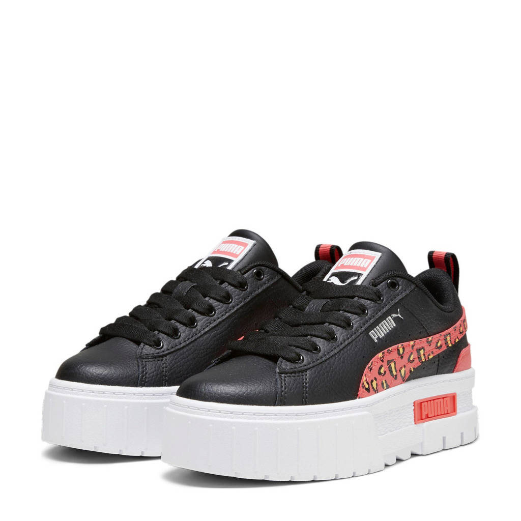 Puma Wildsneakers zwart/roze