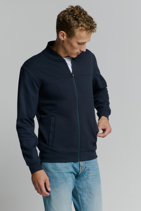 NO-EXCESS blauwe heren vest