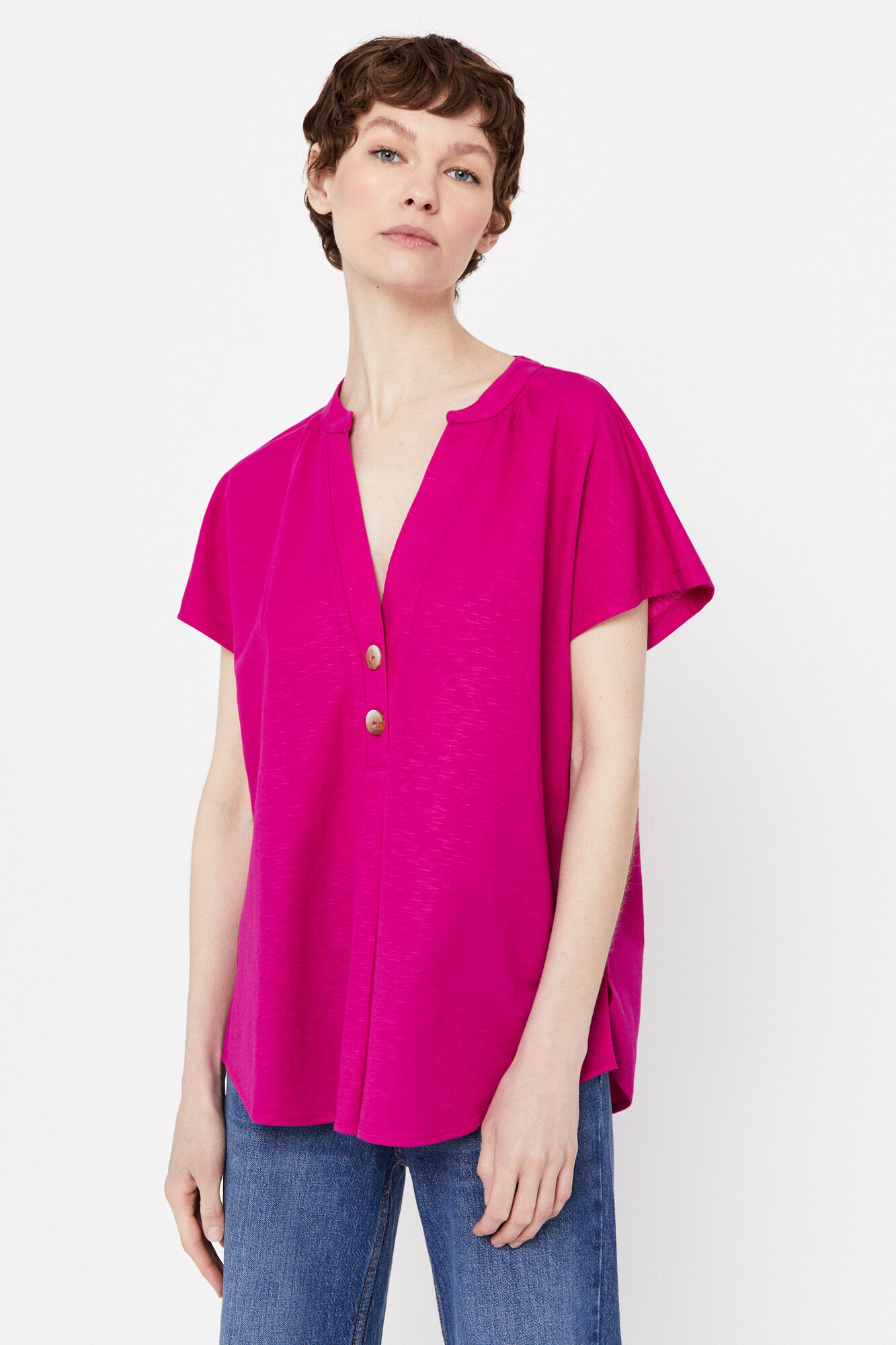 Blusa Comfort - Fúcsia
