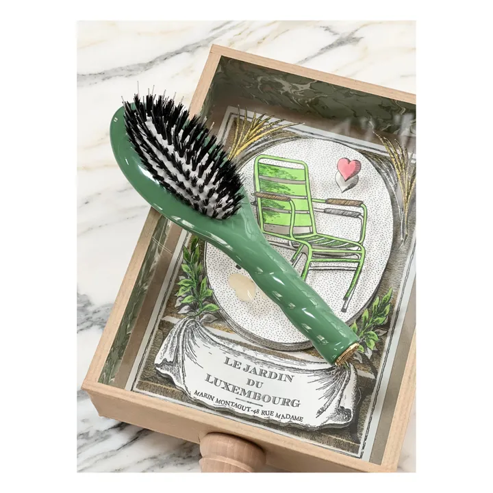 La Bonne Brosse La Petite Brosse L'Indispensable N°02 - Soin & Démêlage | Vert amande