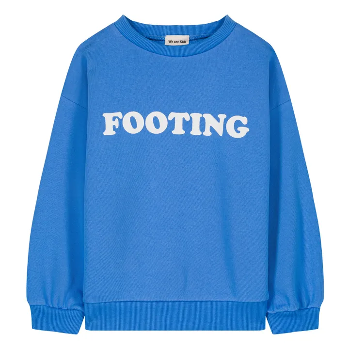 We Are Kids Sweat Nat Footing Coton Bio | Bleu
