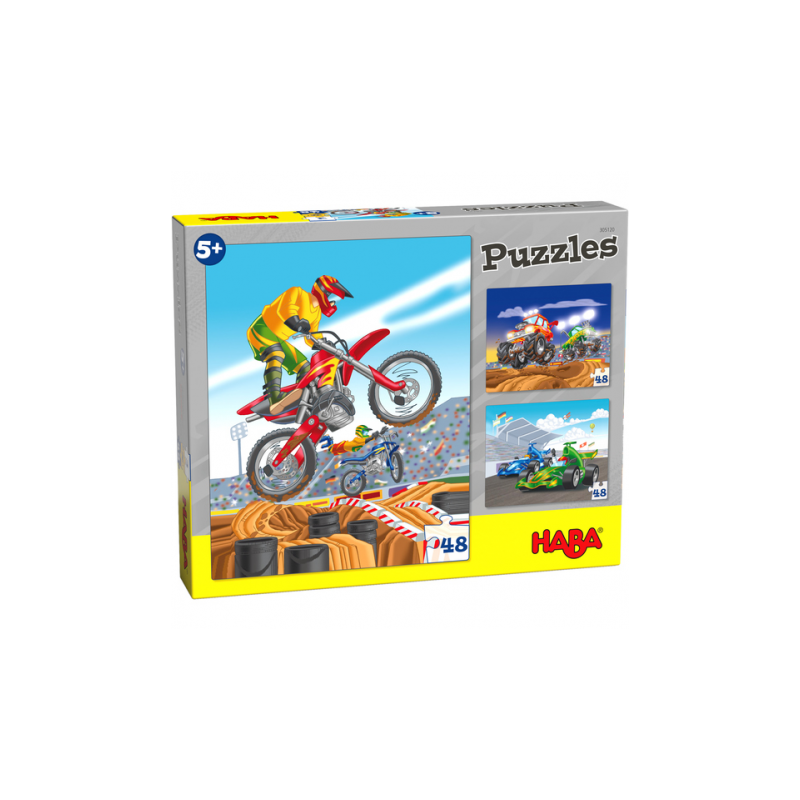 Puzzle 48 pièces - Sports mécaniques