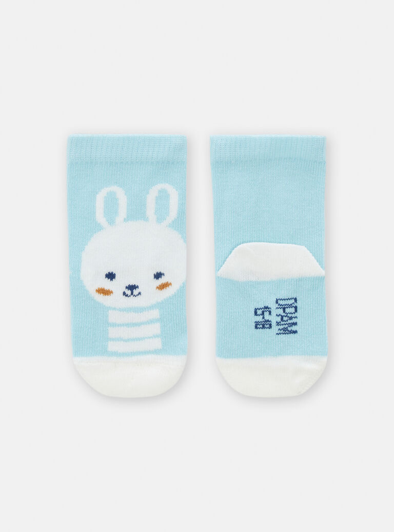 Chaussettes à motif lapin pour bébé garçon