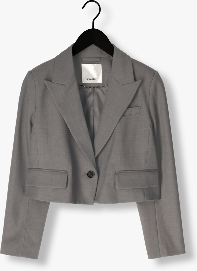 donkergrijze co'couture blazer liane blazer