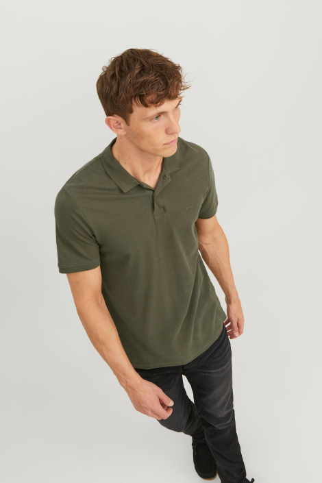 Jack & Jones groene heren polo