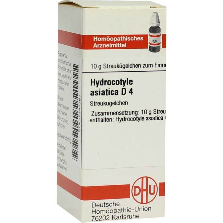 DHU Hydrocotyle asiatica D 4 Globuli, 10 g