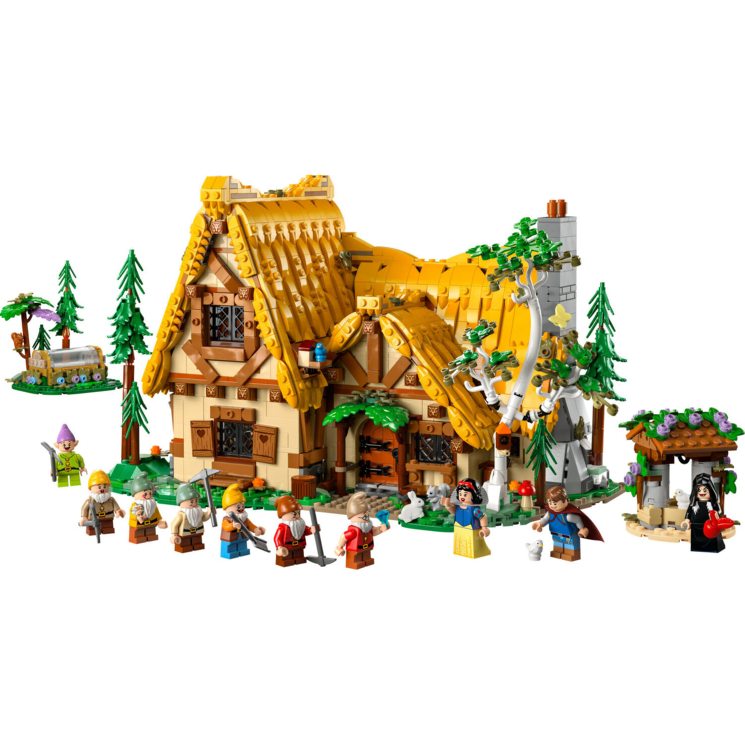 LEGO® Disney Die Hütte von Schneewittchen und den sieben Zwergen (43242, seltenes Set)