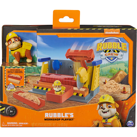 Paw Patrol Rubble & Crew rubble's workshop legesæt