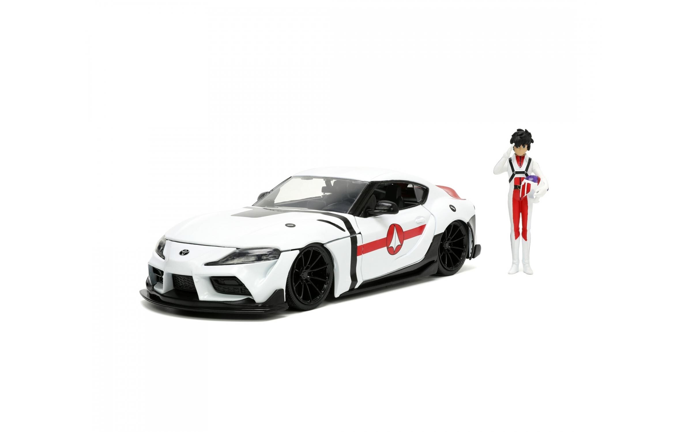Toyota Supra MK5 Robotech R. Hunter 1:24R. Hunter aus der Robotech Anime Serie mit 2020 Toyota Supra Modellauto
