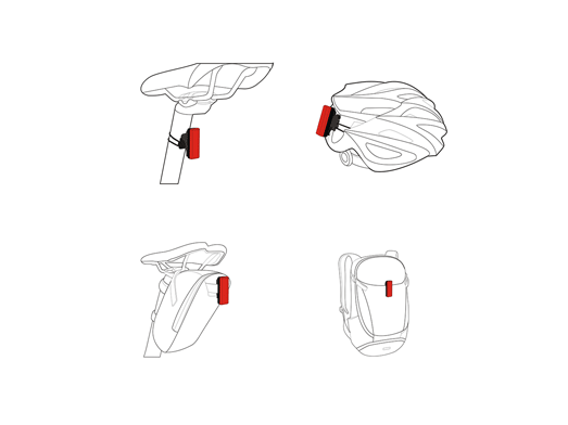 Ravemen TR20 cykellygte 20 lumen