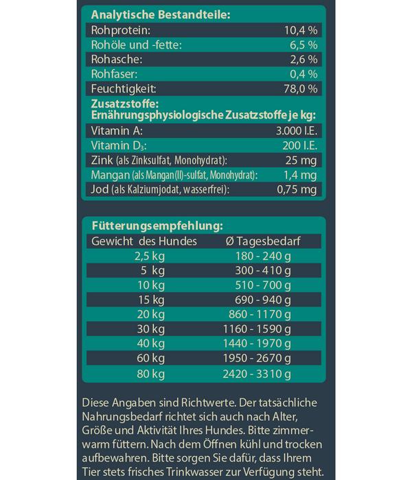 Dehner Wild Nature Nassfutter für Hunde