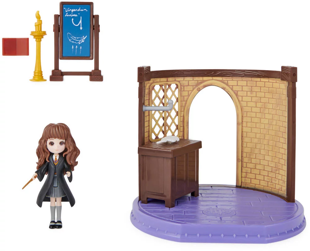 PLAYSET COURS DE SORTILÈGES WIZARDING WORLD - HARRY POTTER