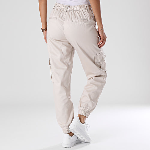 Pantalon Cargo Femme JJXX Holly Beige