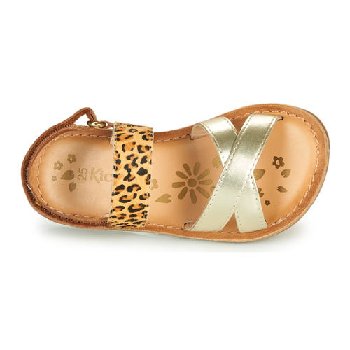 Kickers - DYACROSS - Doré / Leopard