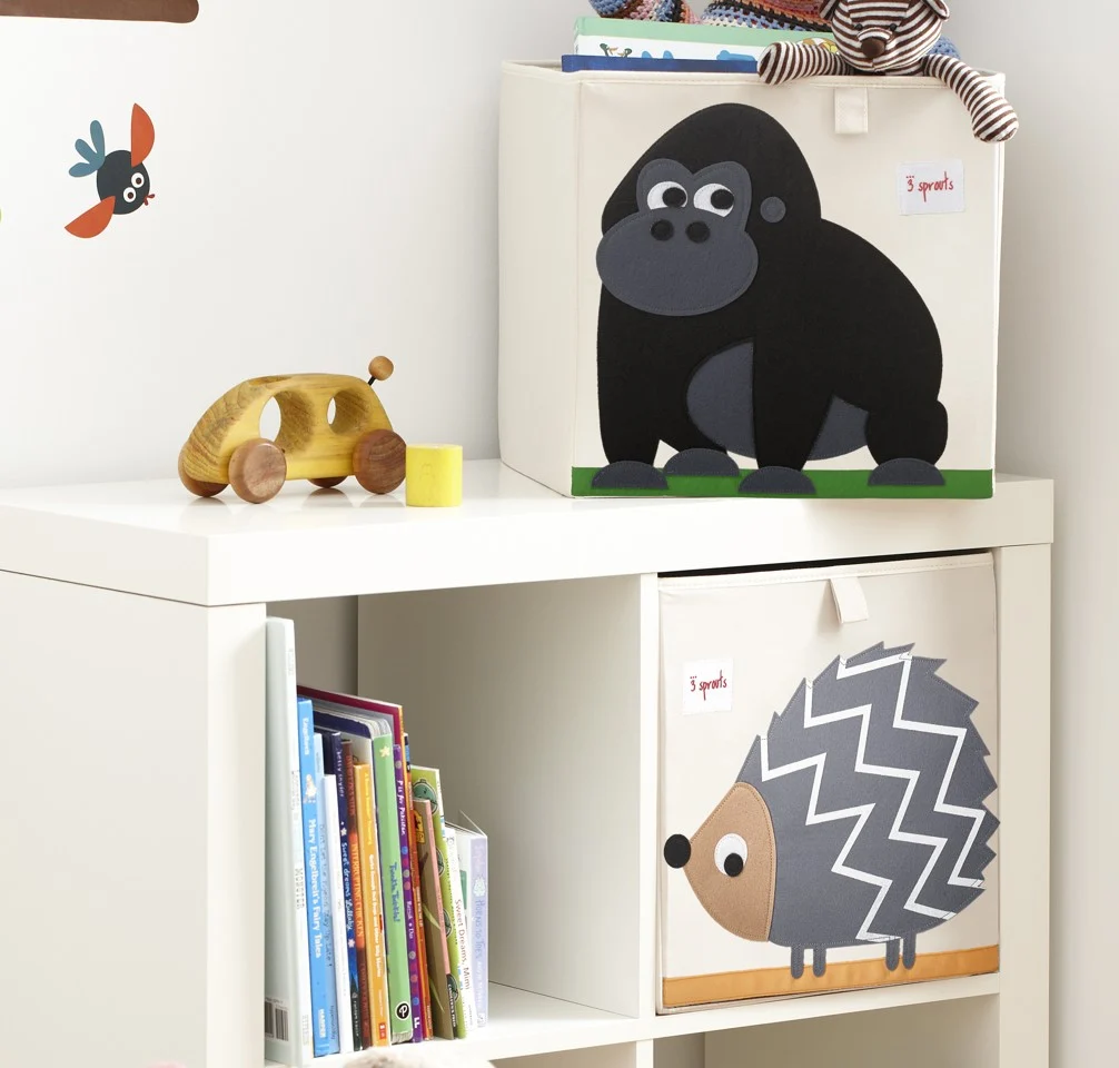 3 Sprouts - Storage Box - Black Gorilla