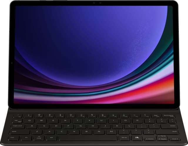 Samsung Galaxy Tab S9/S9 FE Slim Tastaturetui (sort)