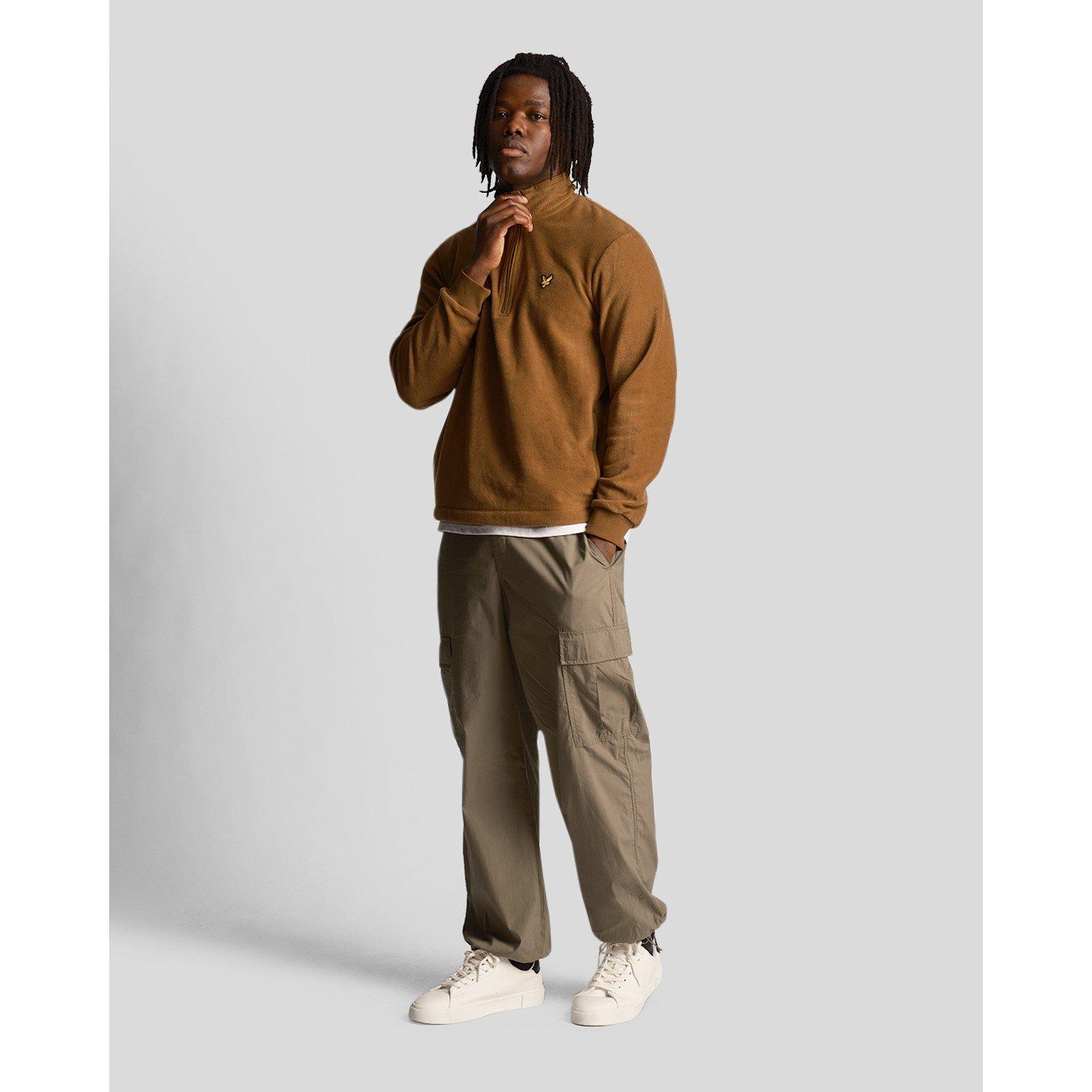 Lyle and Scott Fleece Quarter Zip Top