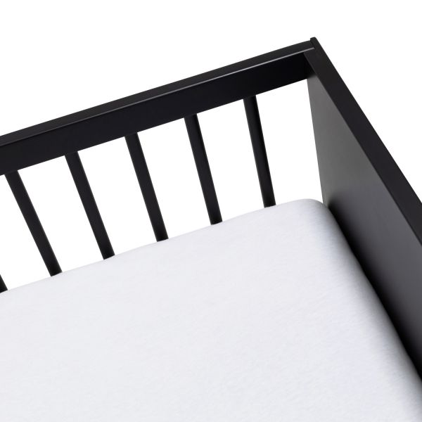 Kidsmill Boutique Babybed Zwart Mat 60 x 120 cm