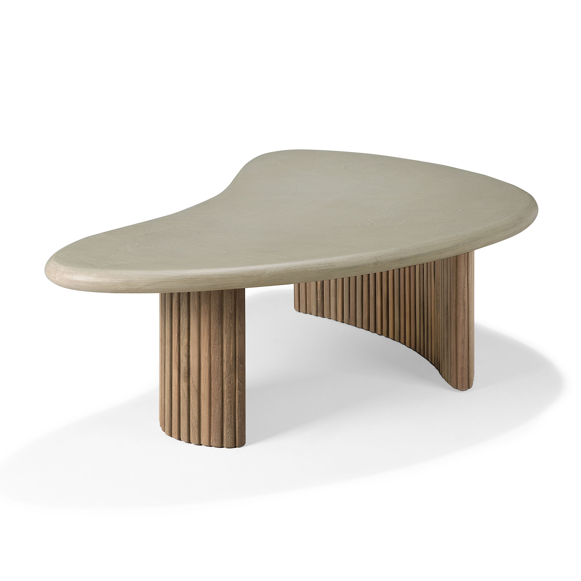 Ethnicraft - Outdoor - Boomerang tuin koffietafel - 90