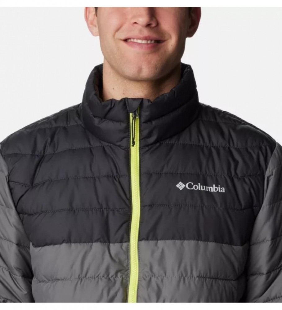 Jaqueta Columbia Powder Lite, cinza