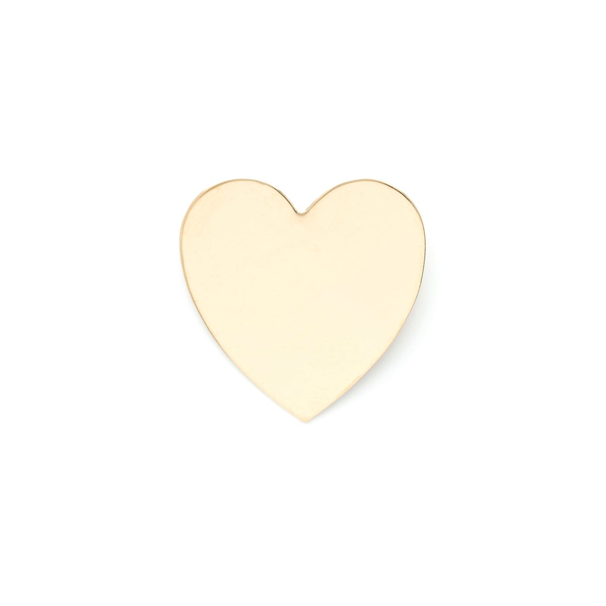broche coeur doré à l'or fin - APHRODITE