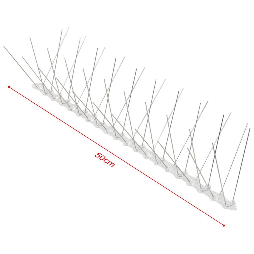 Yaheetech Taubenspikes 10 STK Edelstahl Taubenabwehr 50cm Vogelschutz Vogelabwehr Vogelschreck
