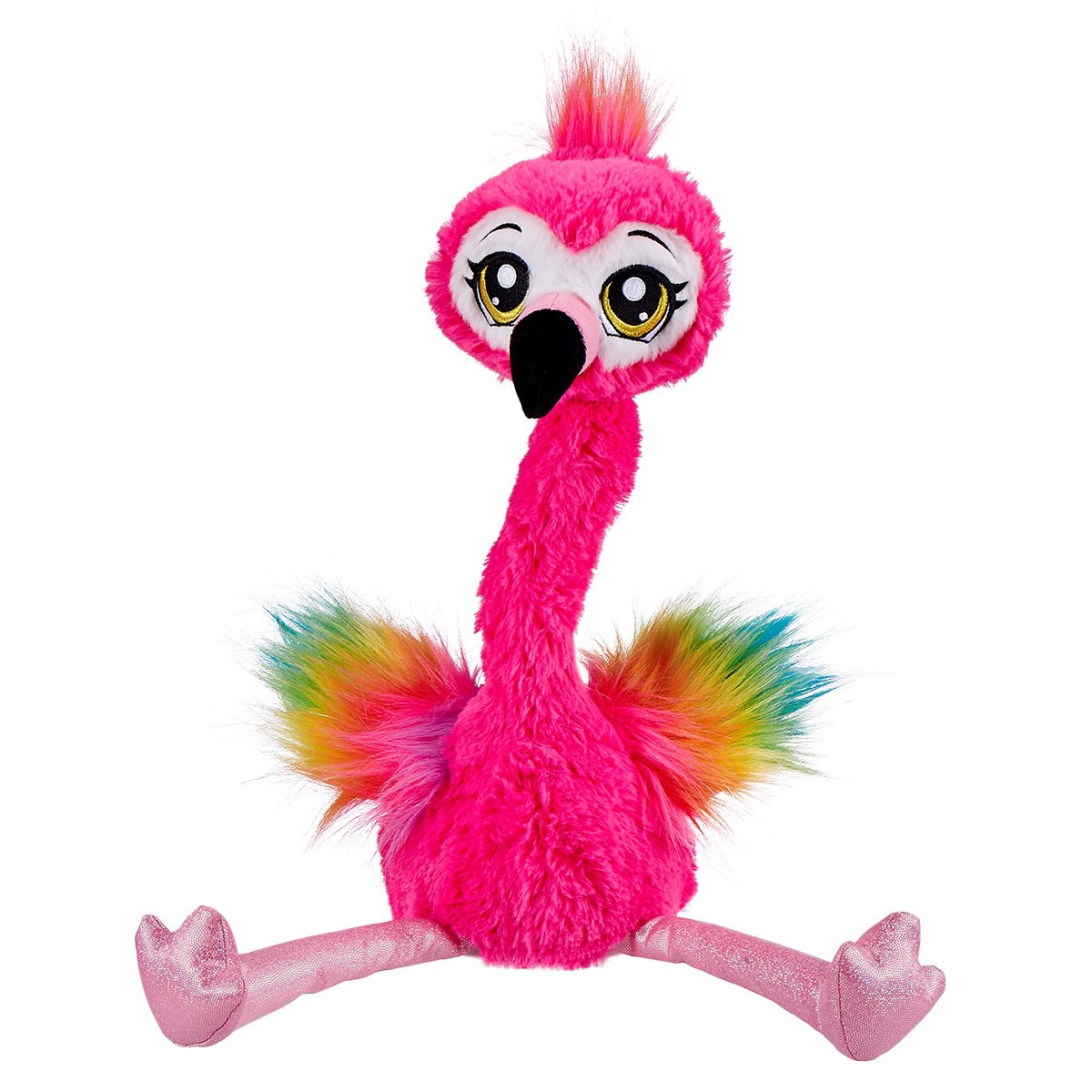 Pets Alive Robotic - Peluche Frankie le flamant rose dansant