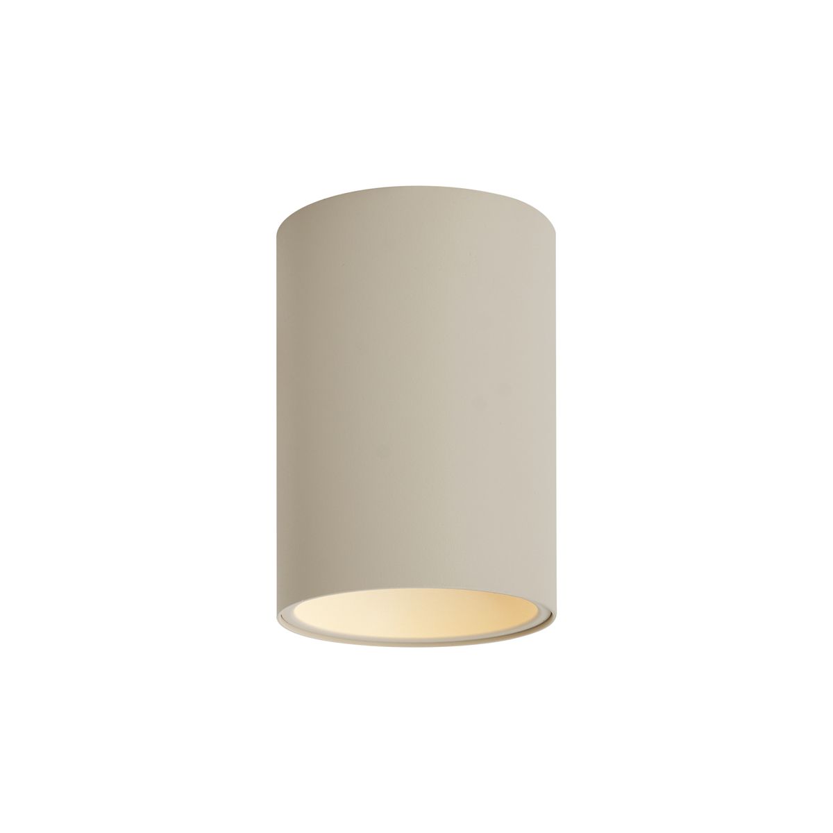 Moderne opbouwspot beige GU10 50mm rond - Deep