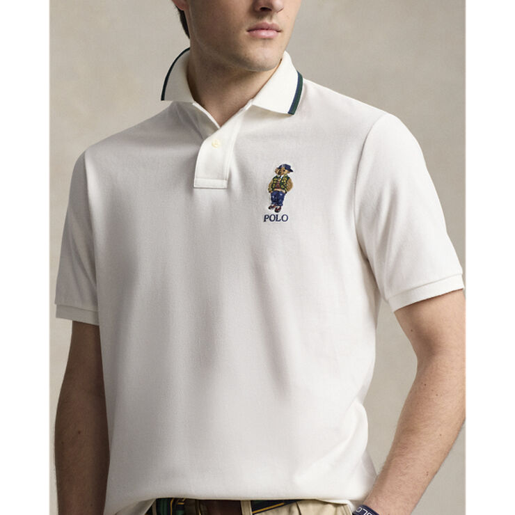 Polo Ralph Lauren 20/1 MESH-SSL-PSH F24 deckwash white vrsy bear