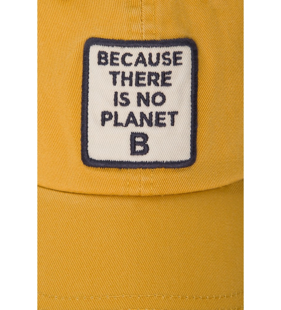 ECOALF Patchalf Porque boné amarelo