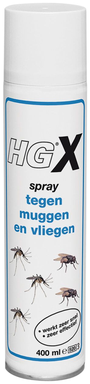 HG Tegen muggen - Spray - 400 Milliliter - 5.8 cm