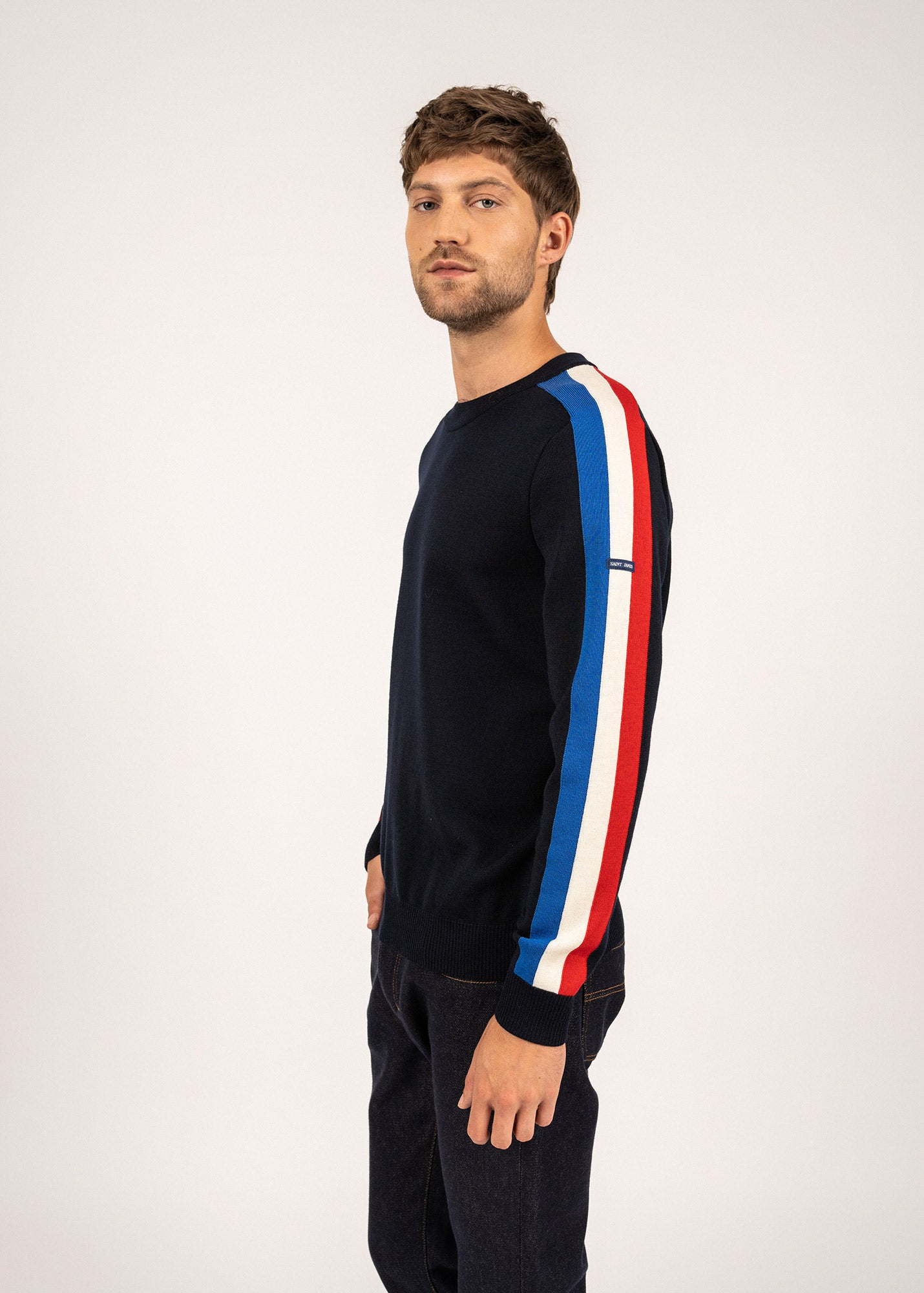 Pull à manches raglan en laine