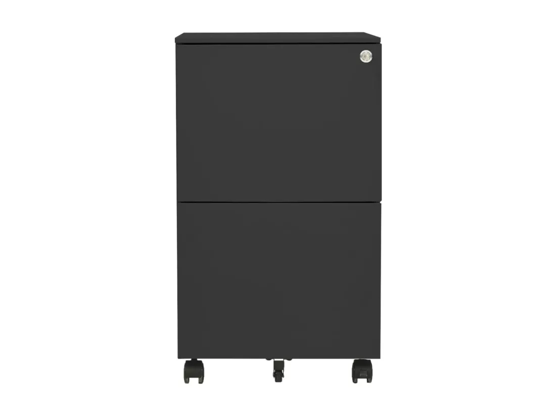 Classeur mobile Anthracite 39x45x67 cm Acier