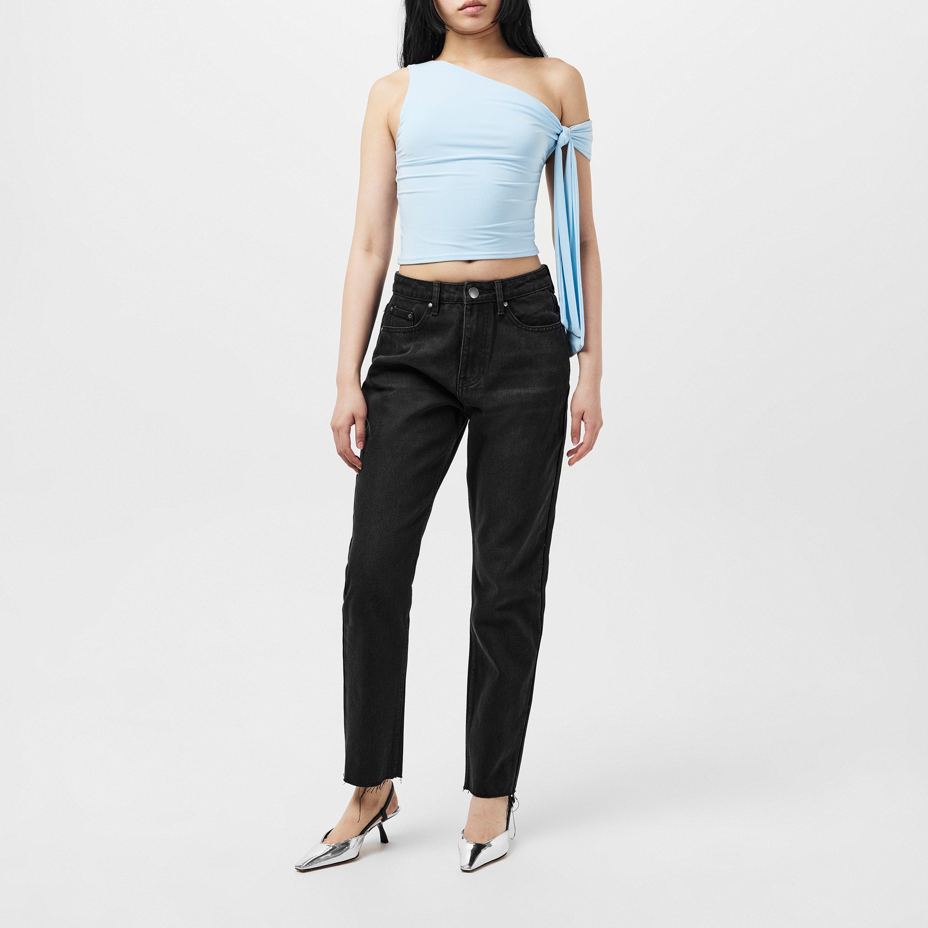 Missy Empire ME Tie Shoulder Top Womens