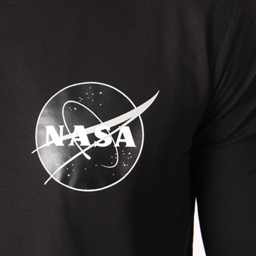 Tee Shirt Manches Longues Insignia Desaturate Noir