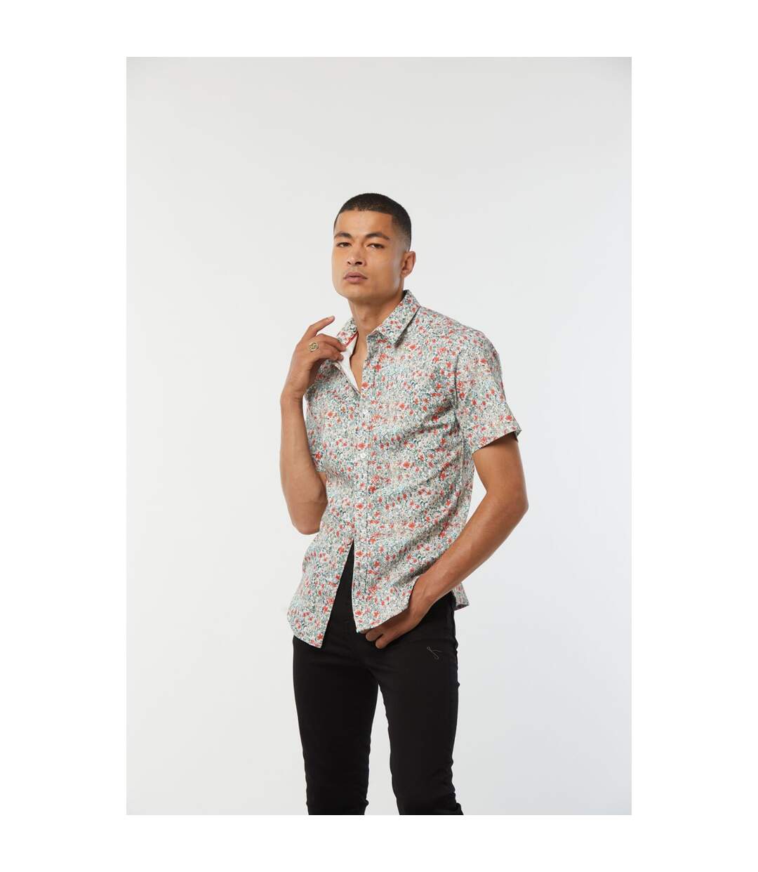 Chemise manches courtes coton regular DOUPI