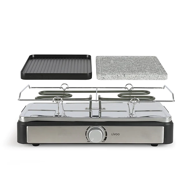 Appareil à raclette 8 personnes 1400 W Livoo