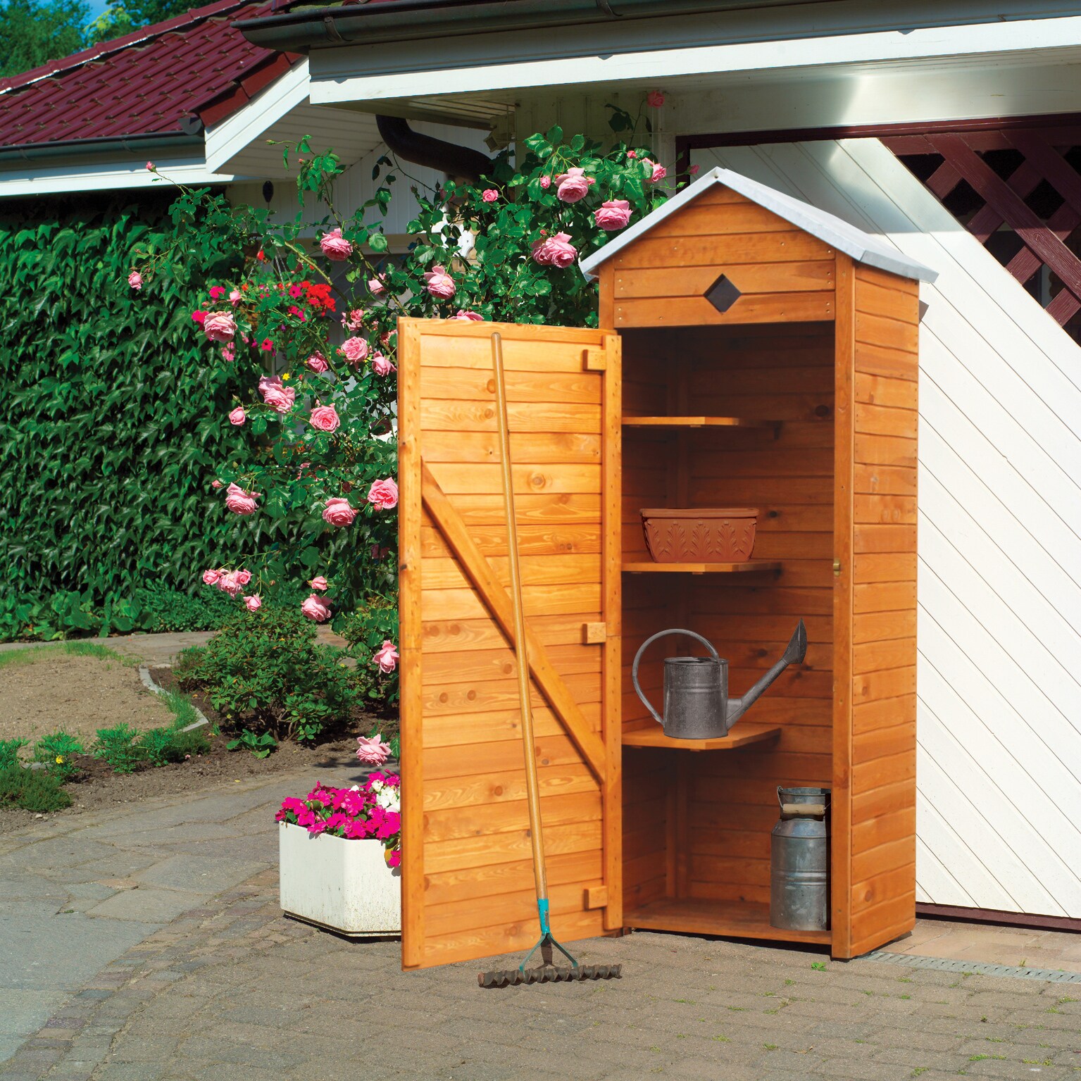 Promadino Promex Handels GmbH, Steinbrückerstraße 2-4, 23556 Lübeck, service@promex-online.de Gartenschrank 