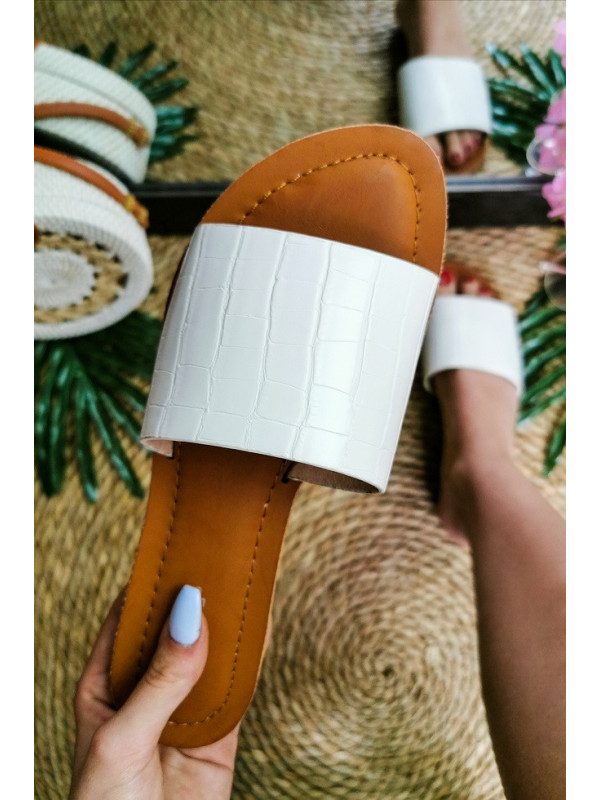 Nu-pieds Ines Blanches