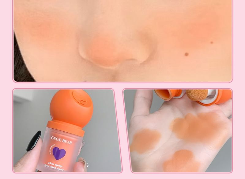 Gege Bear - Tipsy Liquid Cheek Blusher - 4-6